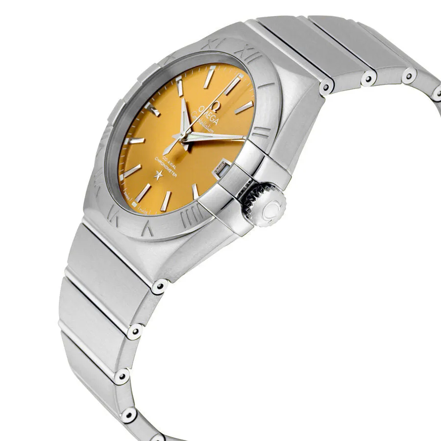 Omega Constellation Co-Axial Bronze Dial Men's Watch . 123.10.38.21.10.001