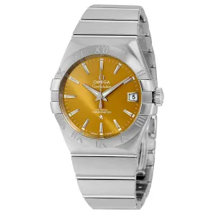 Omega Constellation Co-Axial Bronze Dial Men's Watch . 123.10.38.21.10.001