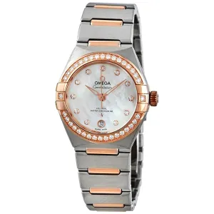 Omega Constellation Manhattan Automatic Diamond Ladies Watch 131.25.29.20.55.001