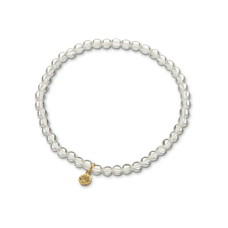 PALAS Crystal Quartz Healing Gem Bracelet