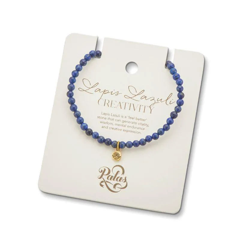 PALAS Lapis Lazuli Healing Gem Bracelet