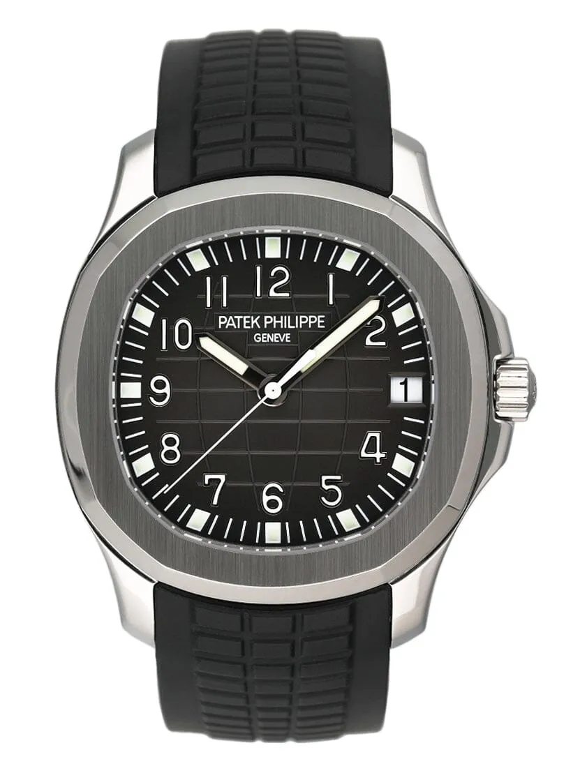 Patek Philippe Aquanaut 5165A-001 Black Dial Mens Watch