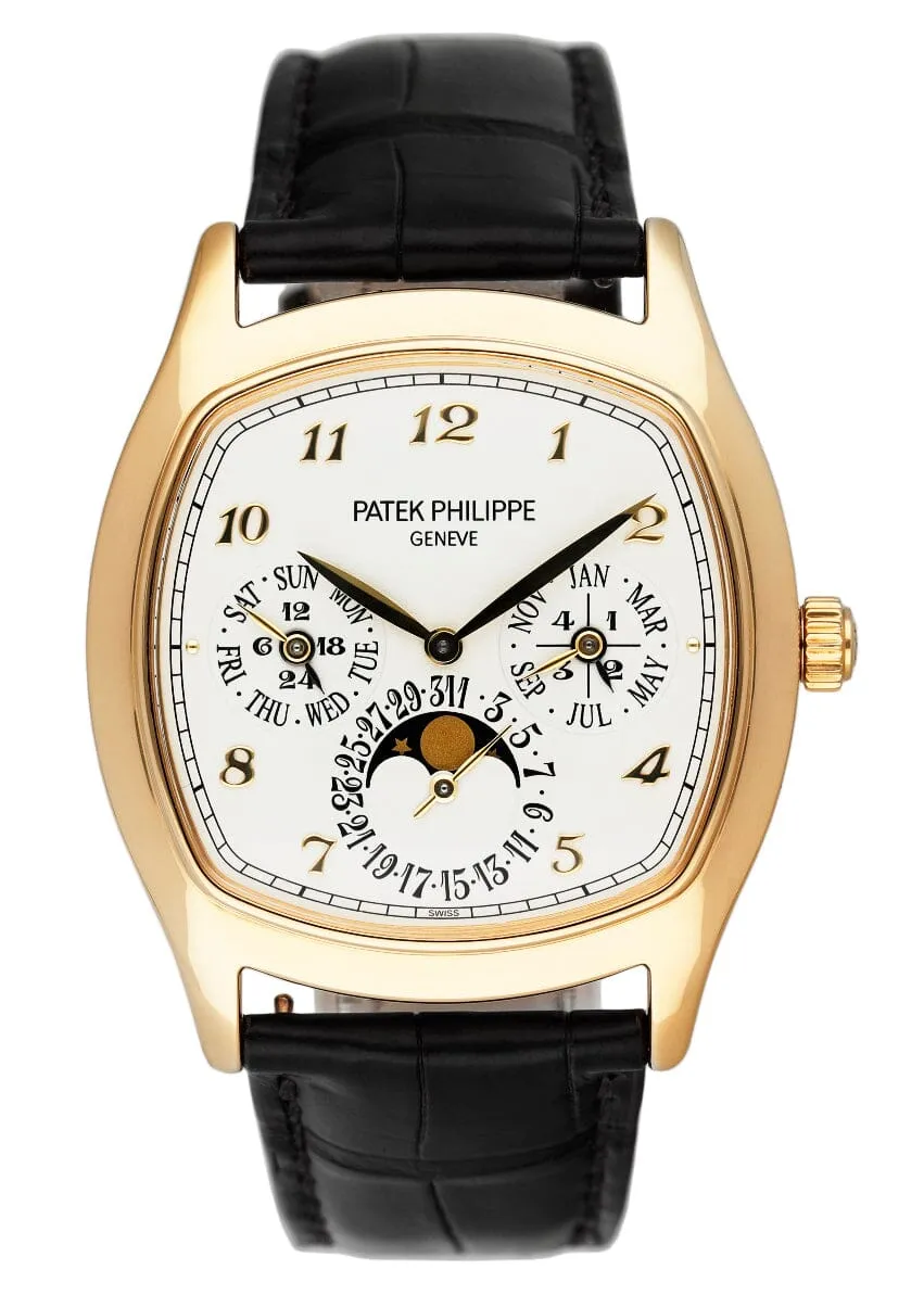 Patek Philippe Grand Complications 5940J Silver Dial Mens Watch Box Papers