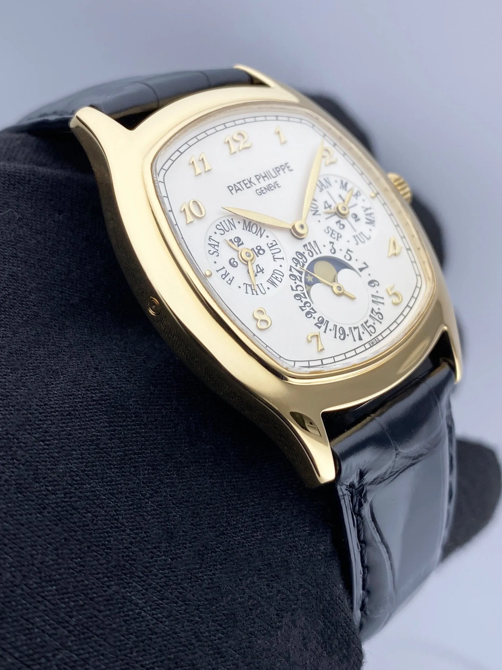 Patek Philippe Grand Complications 5940J Silver Dial Mens Watch Box Papers
