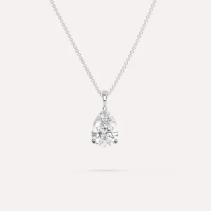 Pear Pendant Diamond Necklace Setting