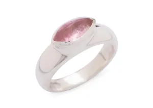 Pink Tourmaline and 9ct White Gold Design