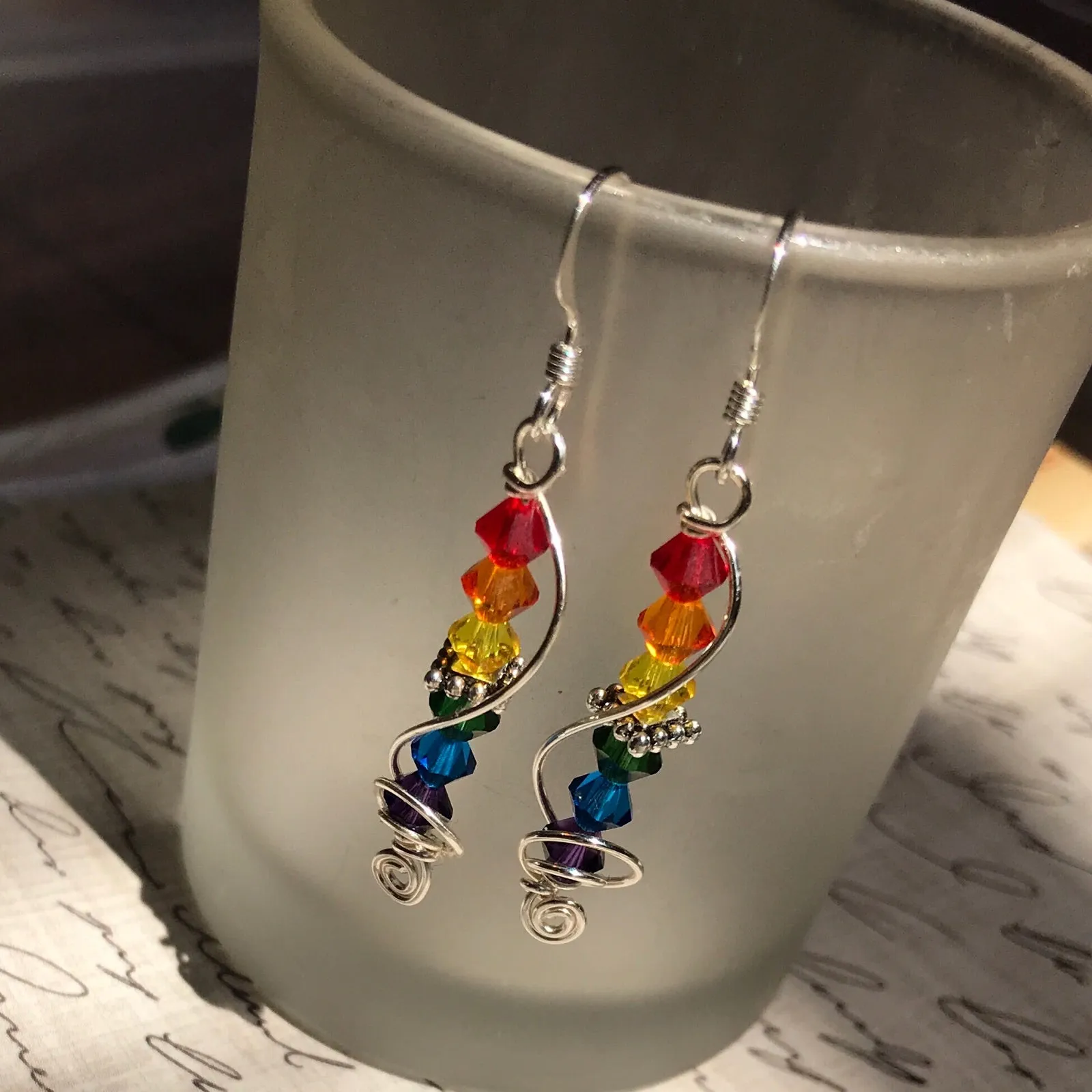 Pride 2018: Rainbow Swarovski Earrings