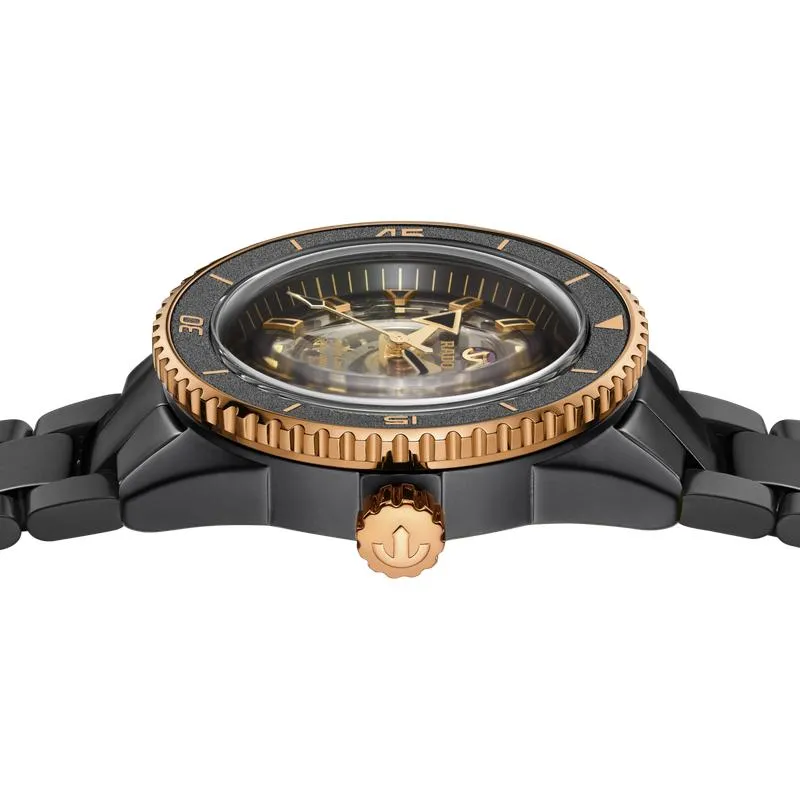 Rado Captain Cook High-Tech Ceramic Skeleton Watch R32192152