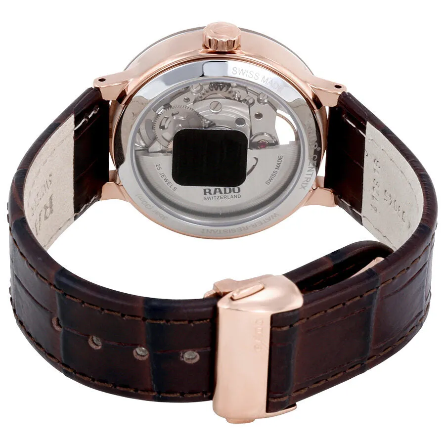 Rado Centrix Open Heart Automatic Brown Dial Ladies Watch R30248715