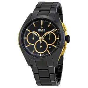 Rado Hyperchrome Chronograph Black Dial Black Ceramic Men's Watch R32277152
