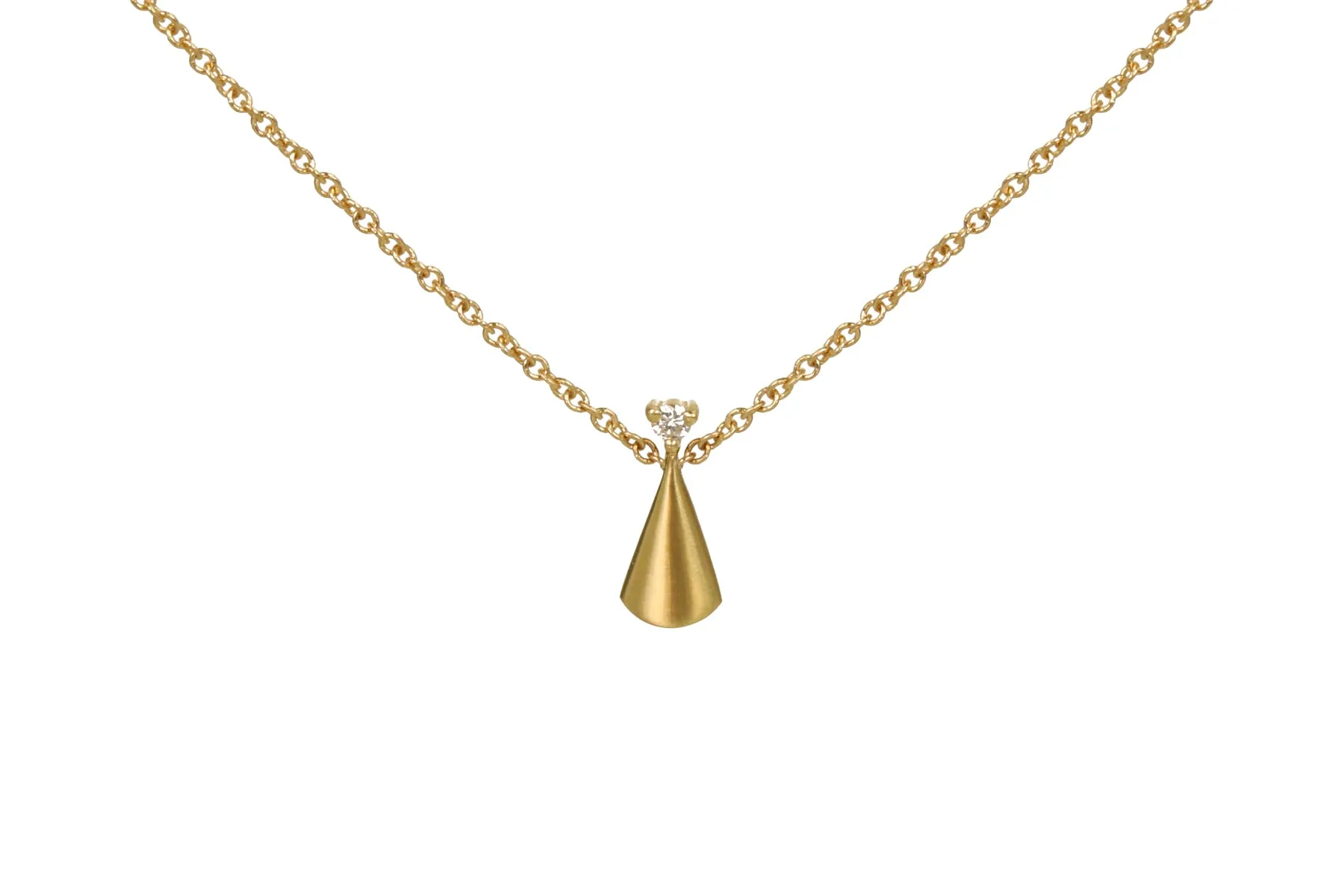 RAY NECKLACE W/ DIAMOND