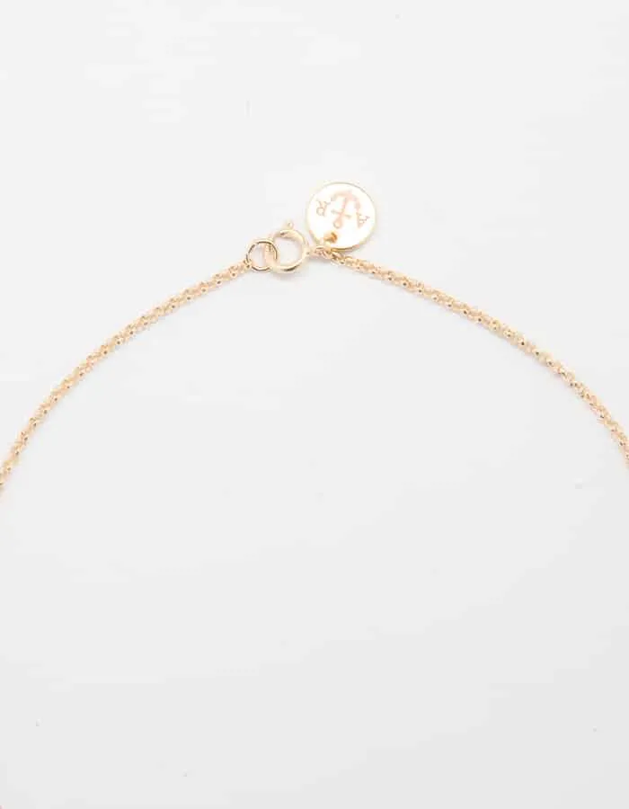 Rectangle Bar Star Pendant Necklace