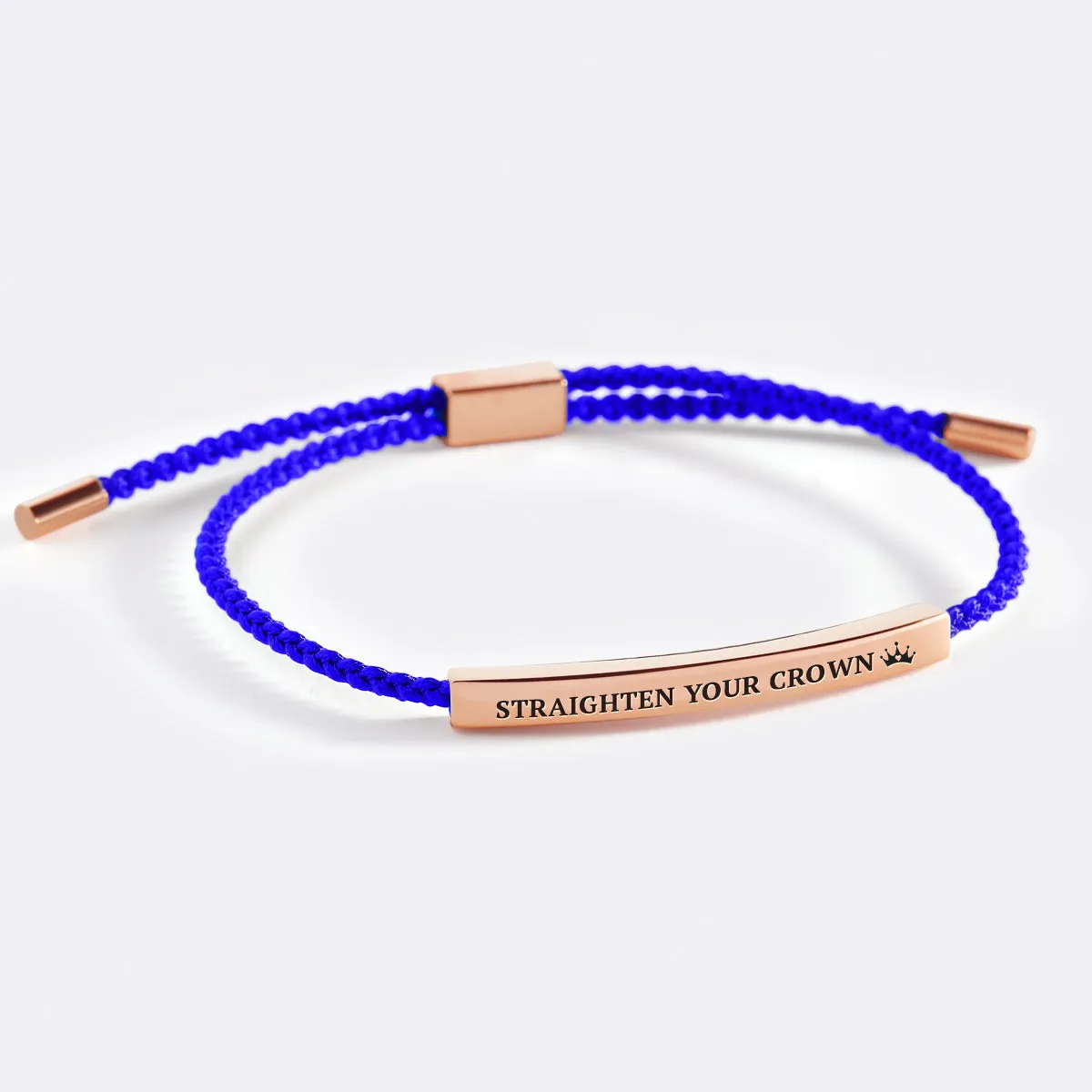 Remember Who You Are and Straighten Your Crown Inspire Bracelet