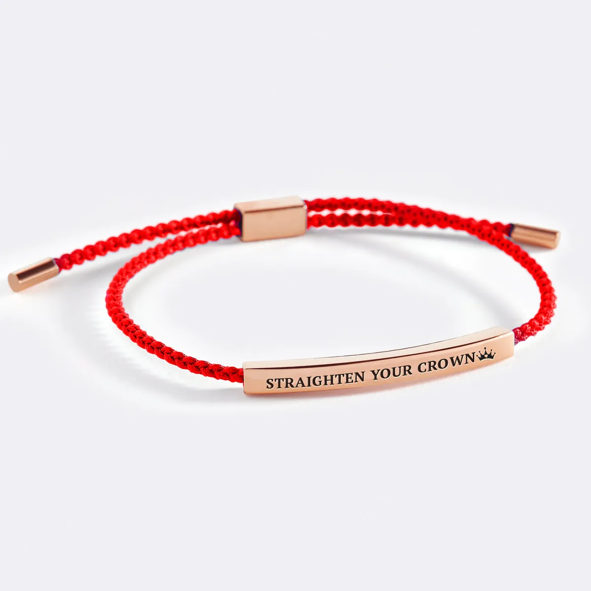 Remember Who You Are and Straighten Your Crown Inspire Bracelet