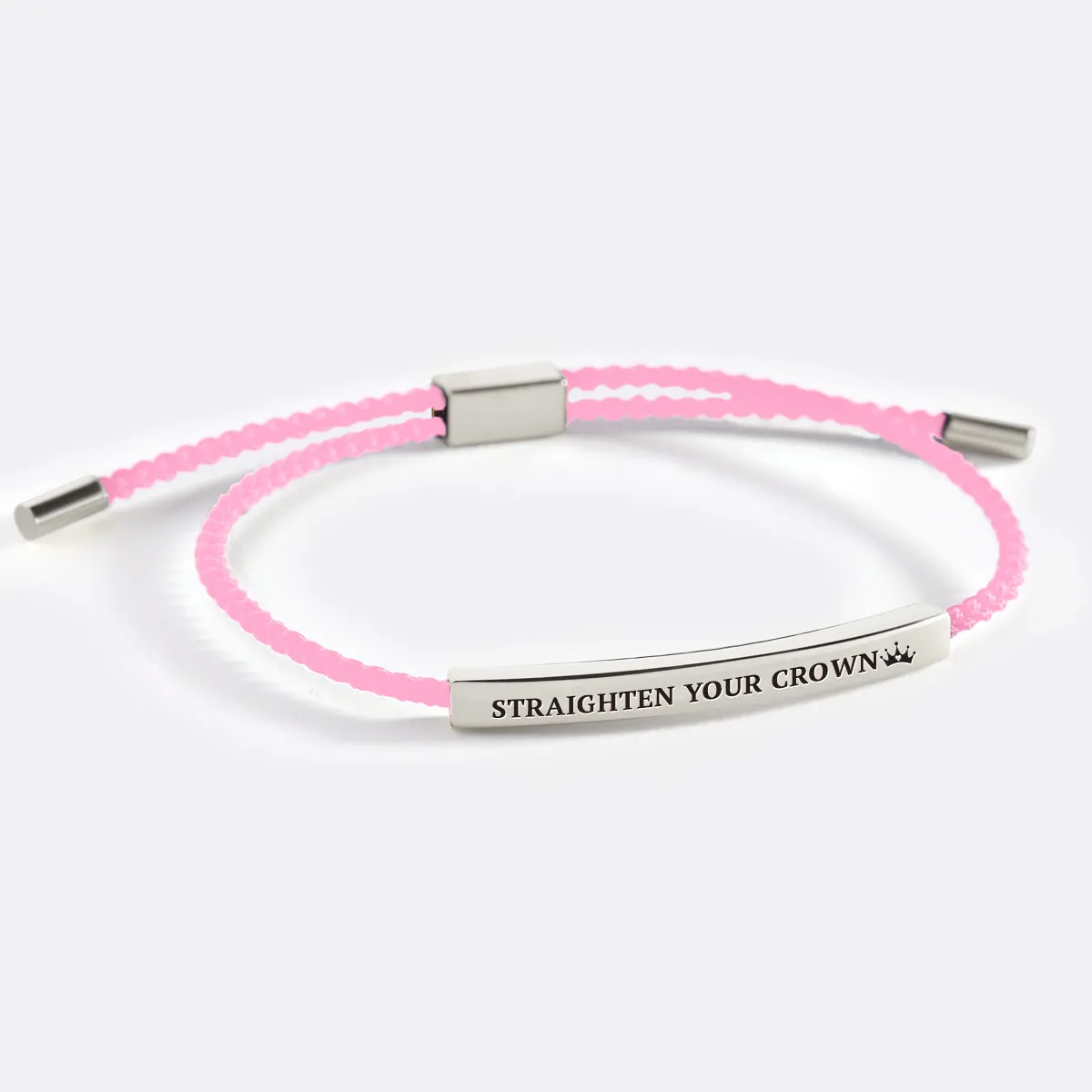 Remember Who You Are and Straighten Your Crown Inspire Bracelet