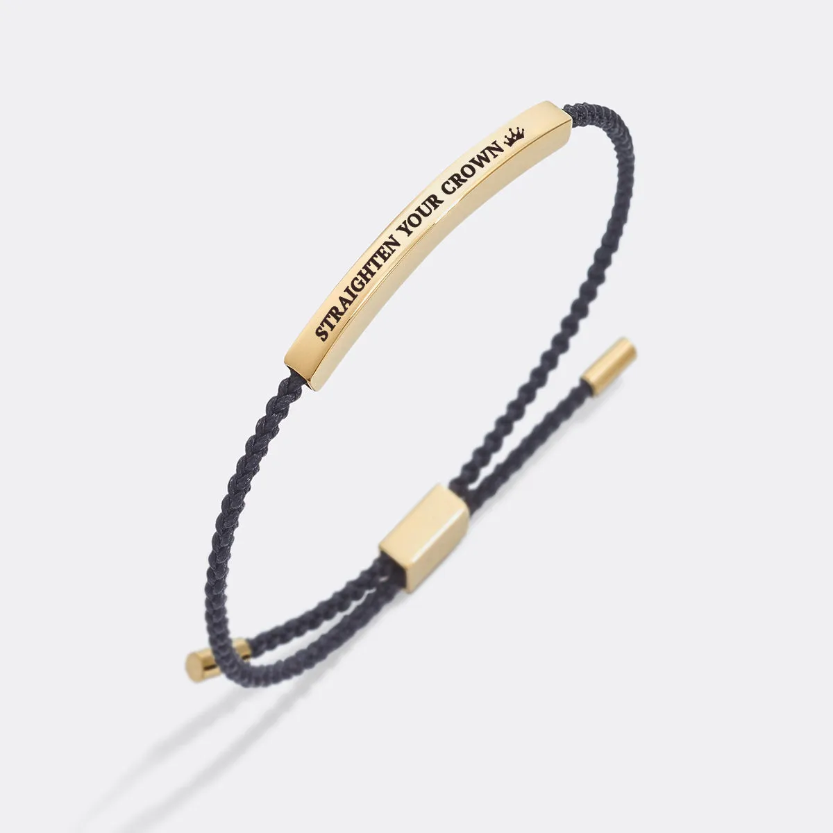 Remember Who You Are and Straighten Your Crown Inspire Bracelet