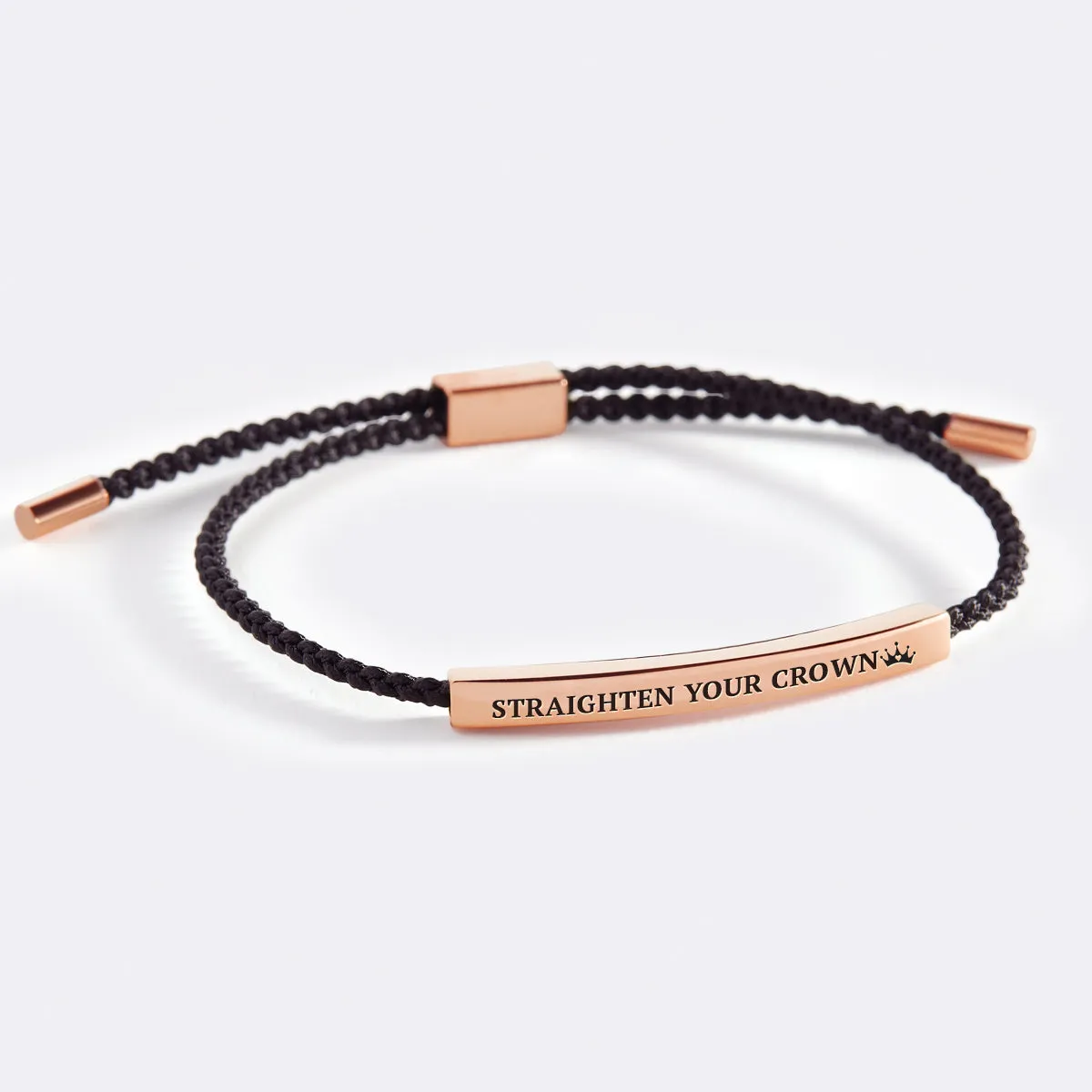 Remember Who You Are and Straighten Your Crown Inspire Bracelet