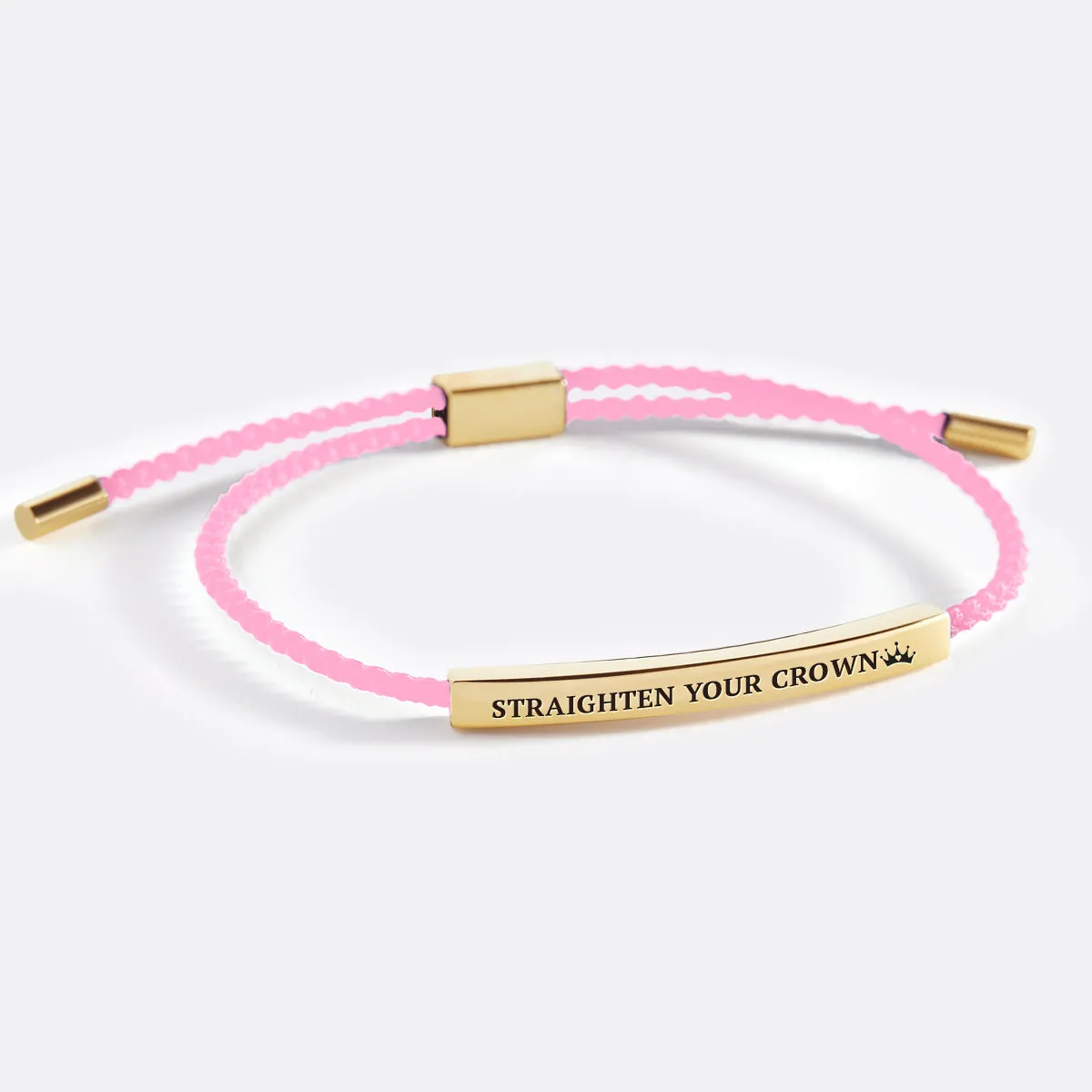 Remember Who You Are and Straighten Your Crown Inspire Bracelet
