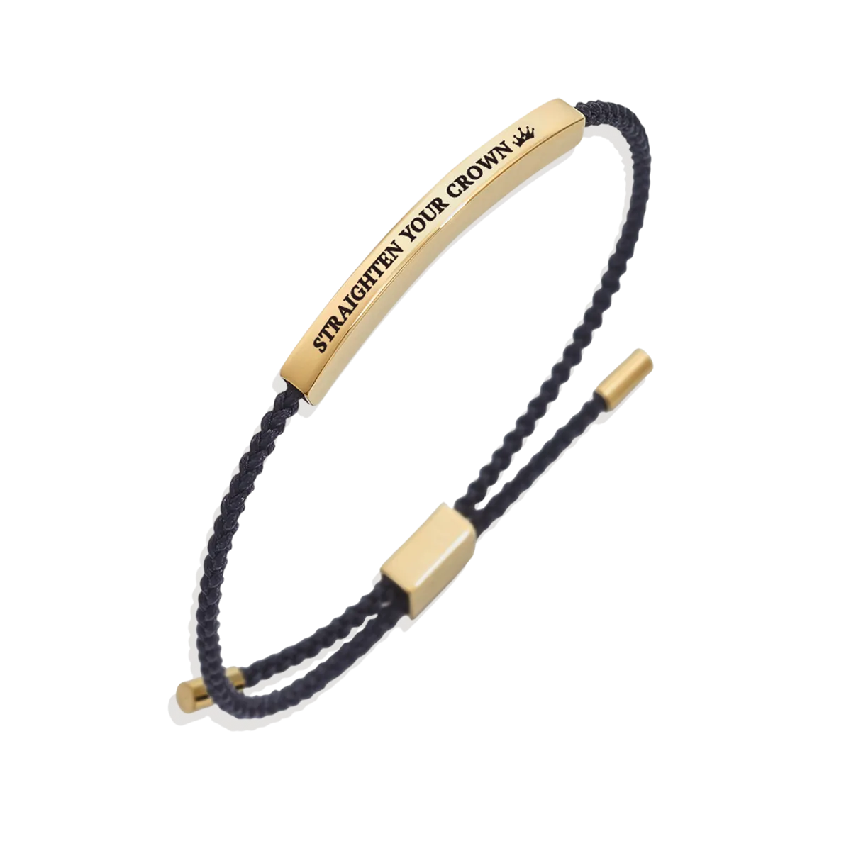 Remember Who You Are and Straighten Your Crown Inspire Bracelet