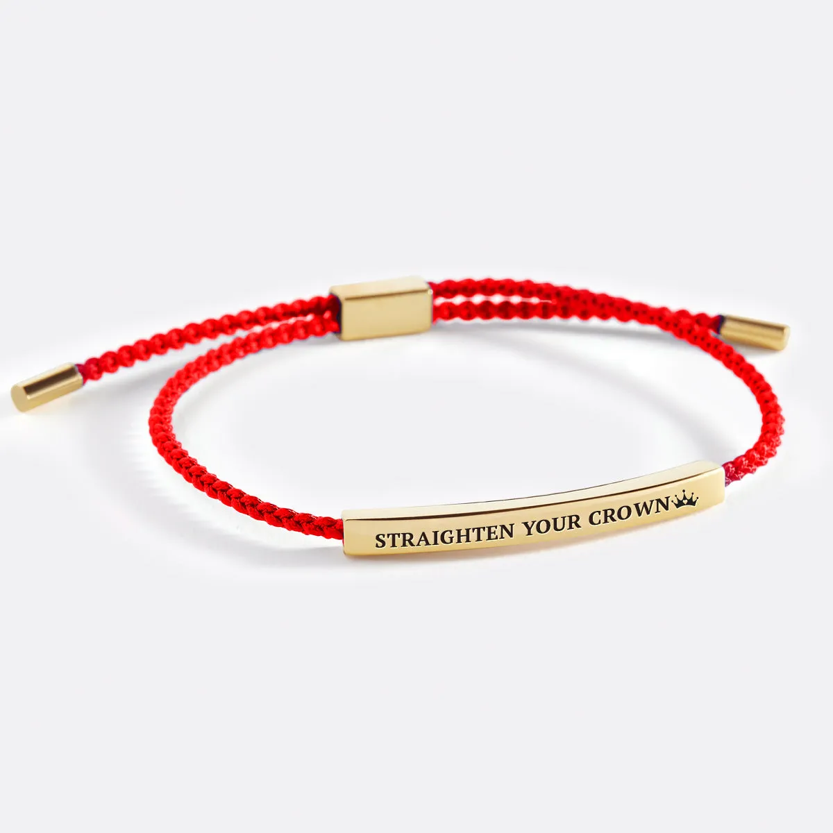 Remember Who You Are and Straighten Your Crown Inspire Bracelet
