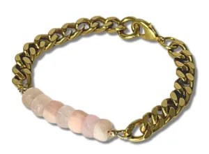 Remix: Faceted Morganite Bracelet