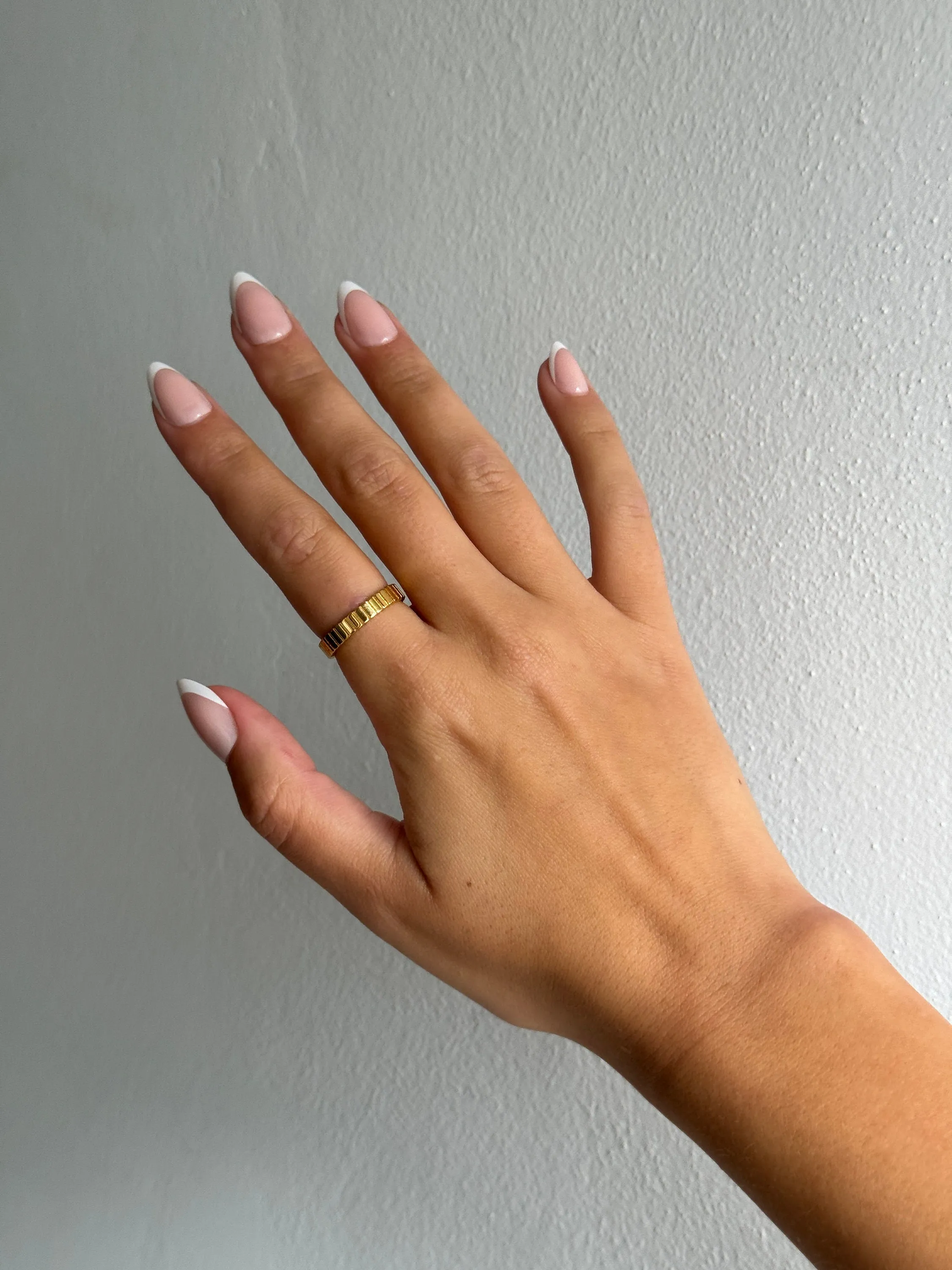 Ribbed Stacker Ring