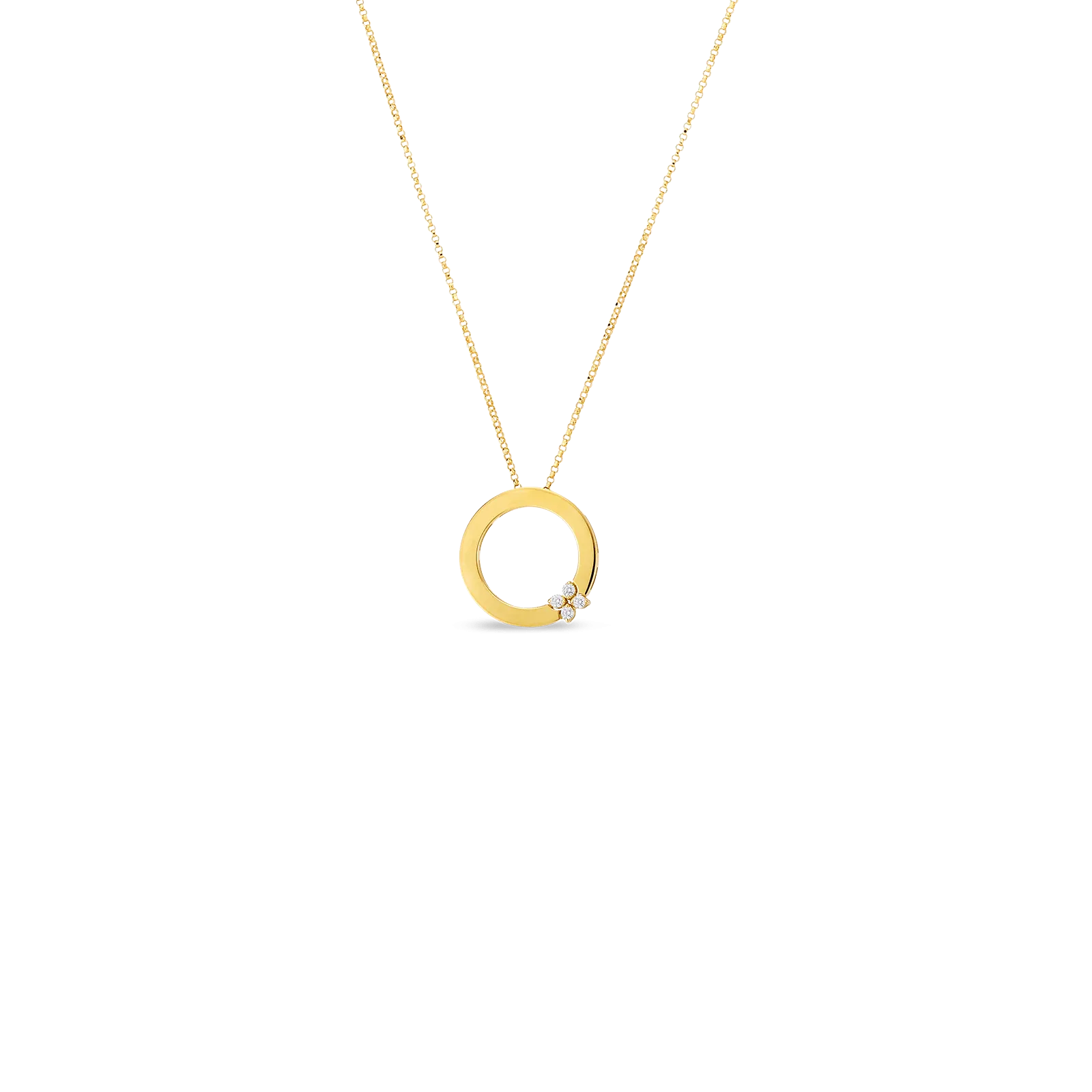 Roberto Coin 18K Yellow Gold Love In Verona Necklace