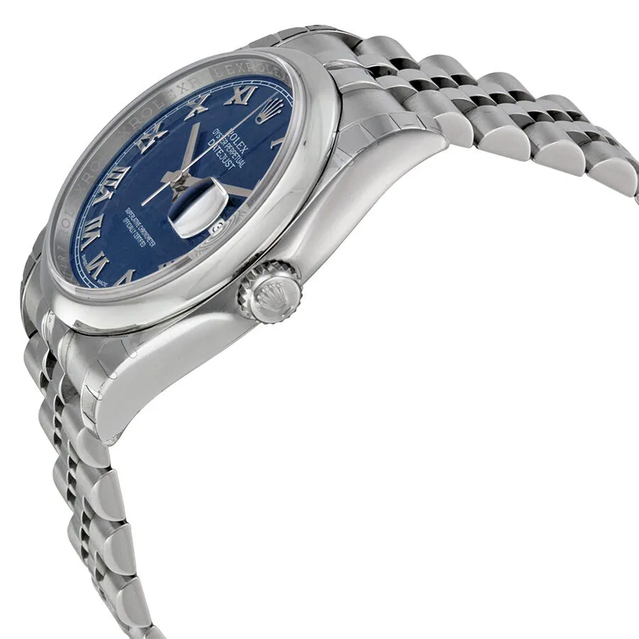 Rolex Datejust 36 Blue Dial Stainless Steel Jubilee Bracelet Automatic Men's Watch 116200BLRJ