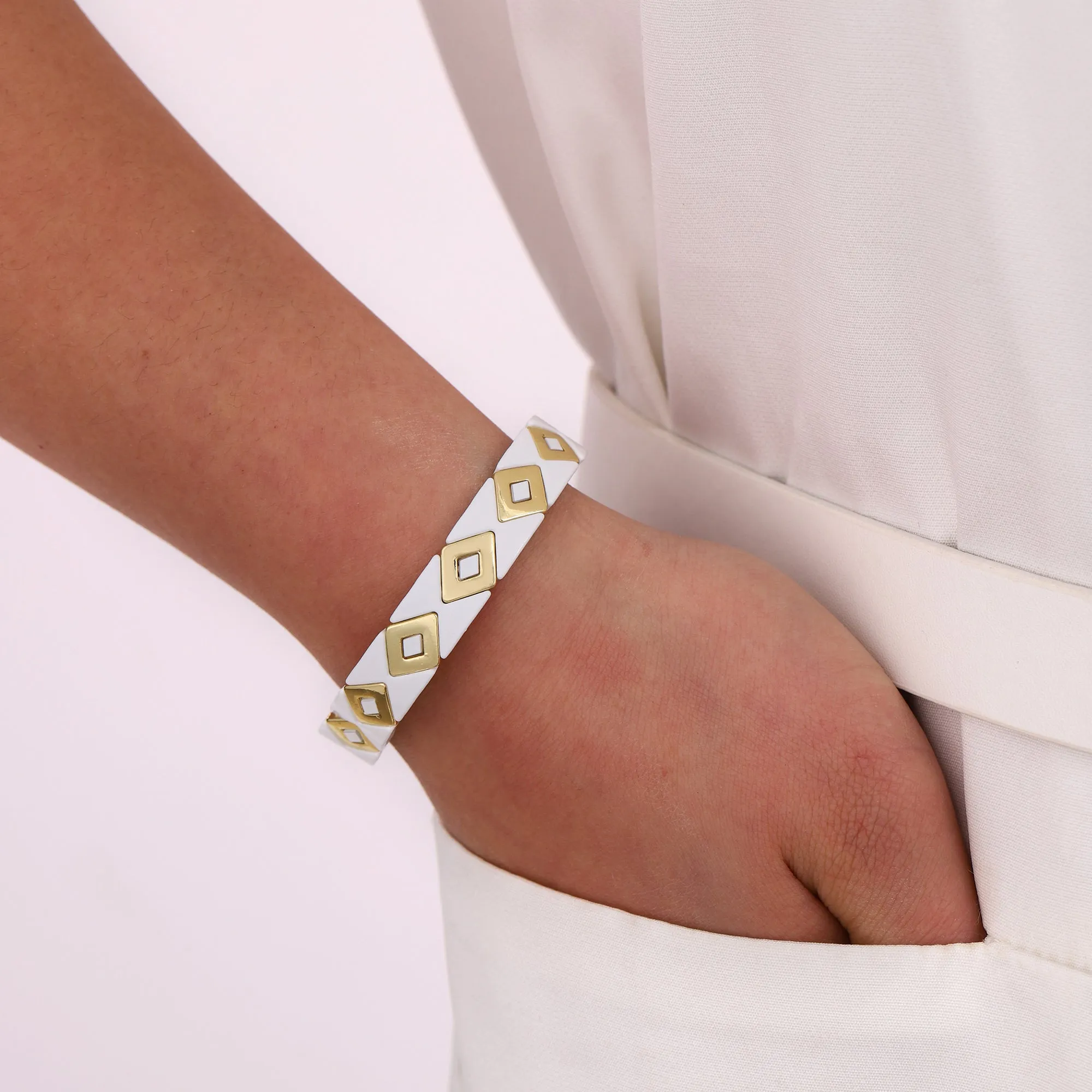 ROMY BRACELET WHITE