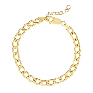 SALE - Flat Curb Chain Bracelet
