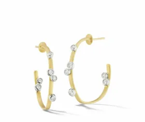 Scribble Mars Small Hoop Earrings