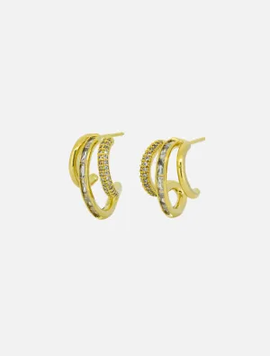 Seraphine Earrings - Gold