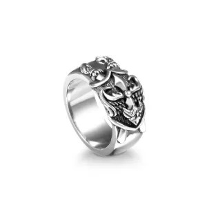 Shield Band Ring