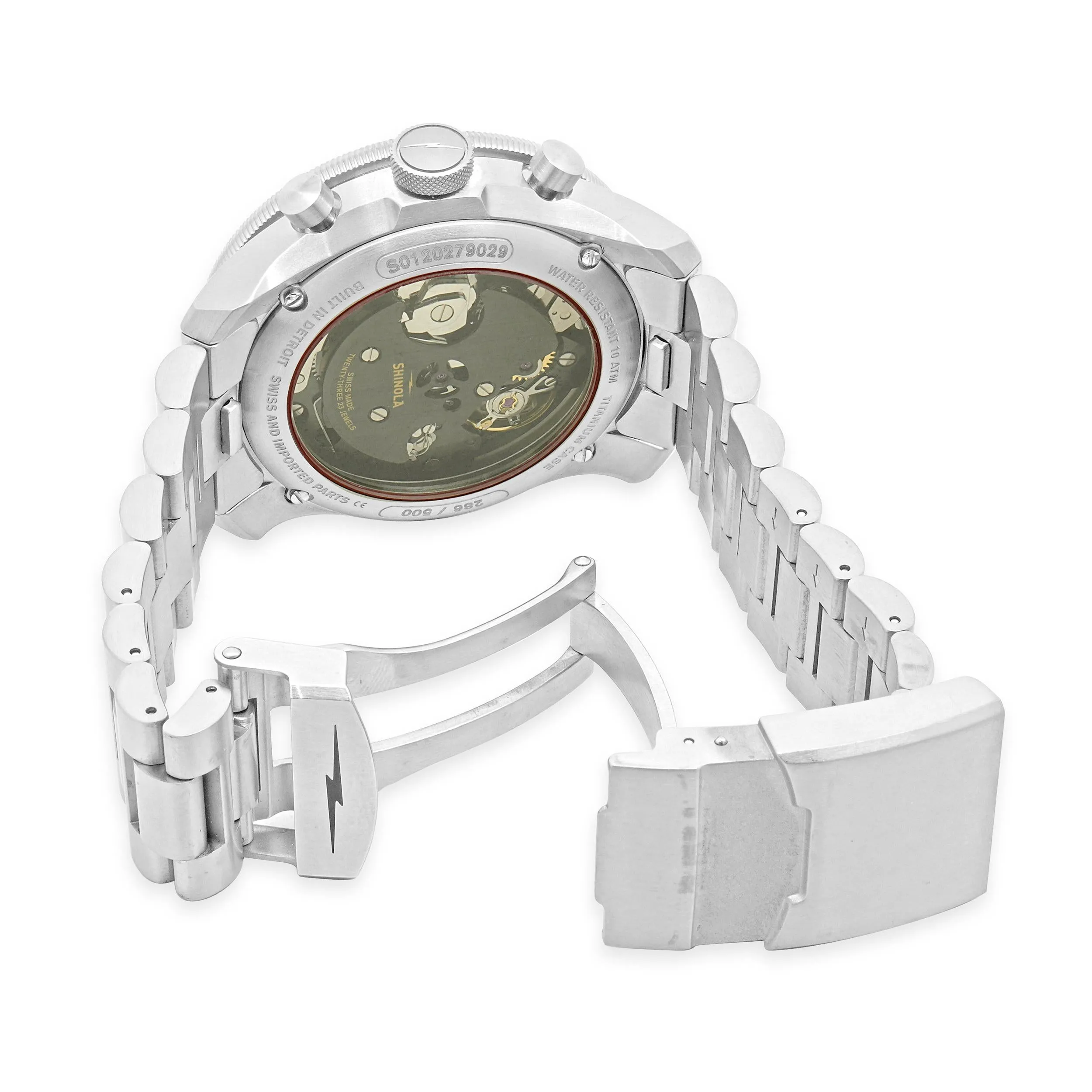 Shinola Titanium Mooncrafter Monster Apollo 43mm