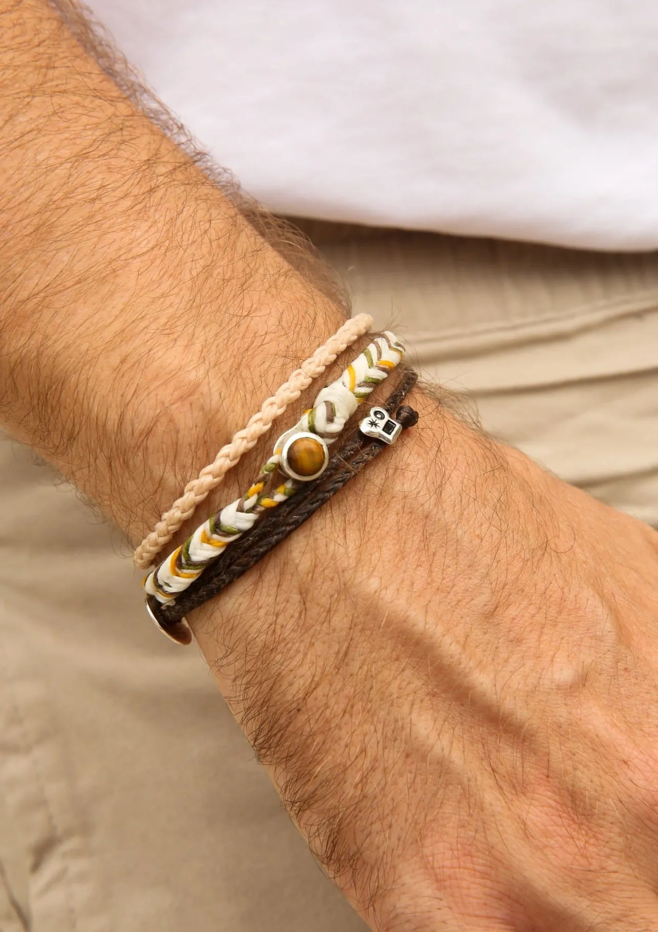 Signature Bracelet in Chocolate Brown