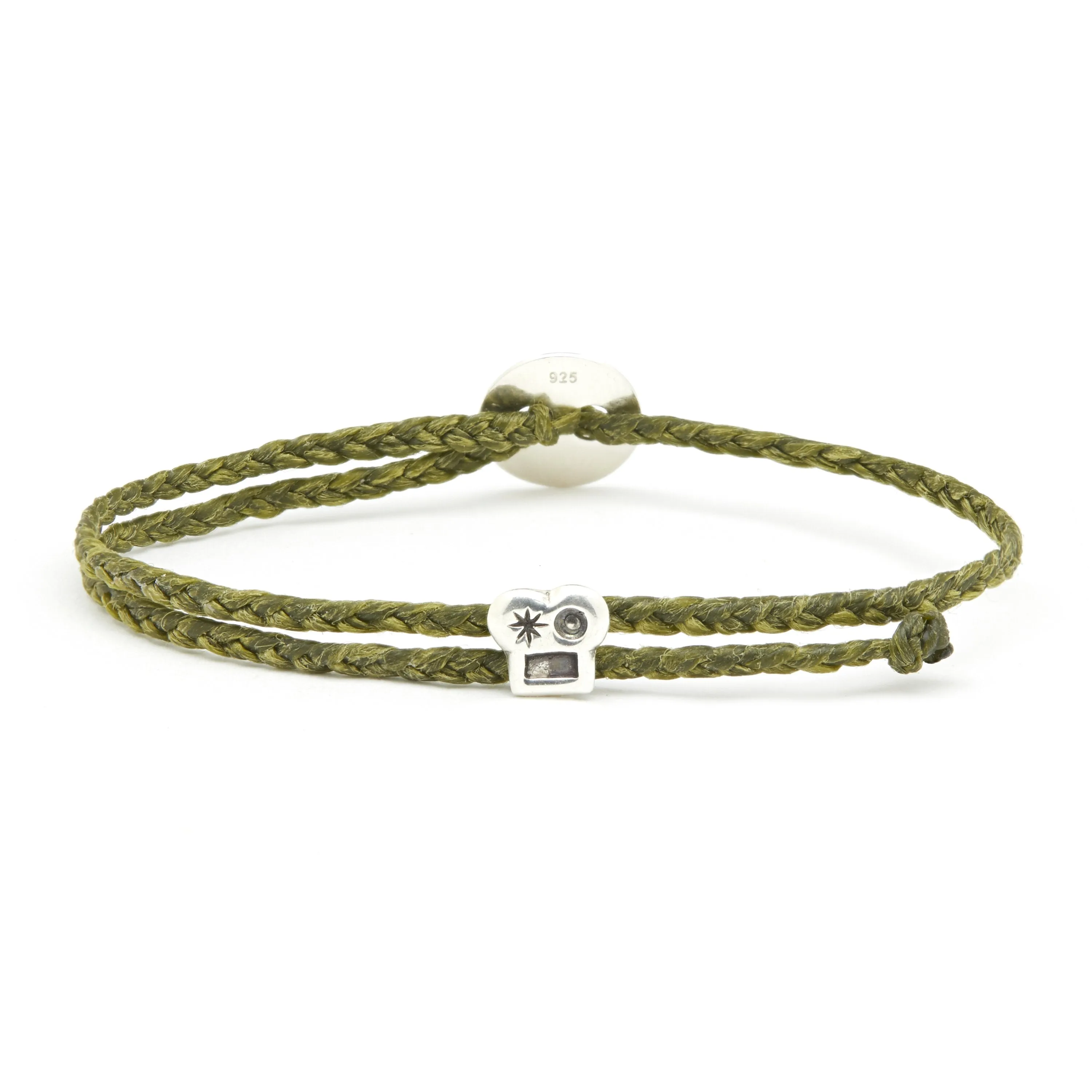 Signature Bracelet in Olive Green