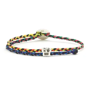 Signature Bracelet in Rainbow & Black