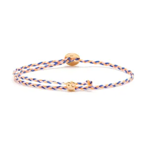Signature Bracelet in Royal Peach & White