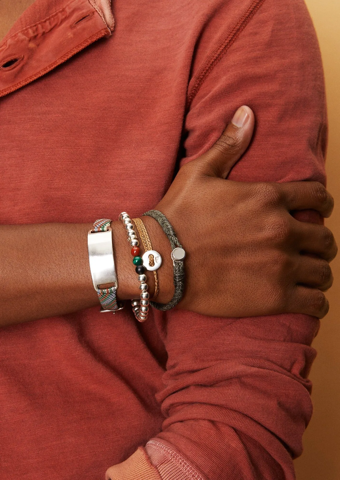 Signature Bracelet in Toffee