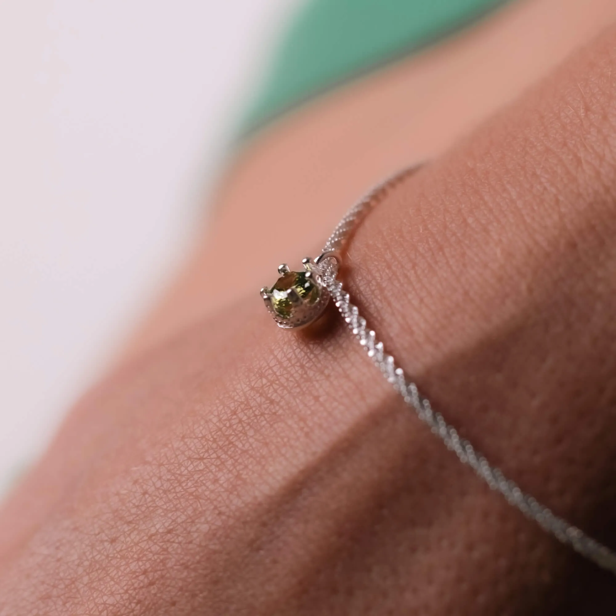 Silver Bracelet "Amber"
