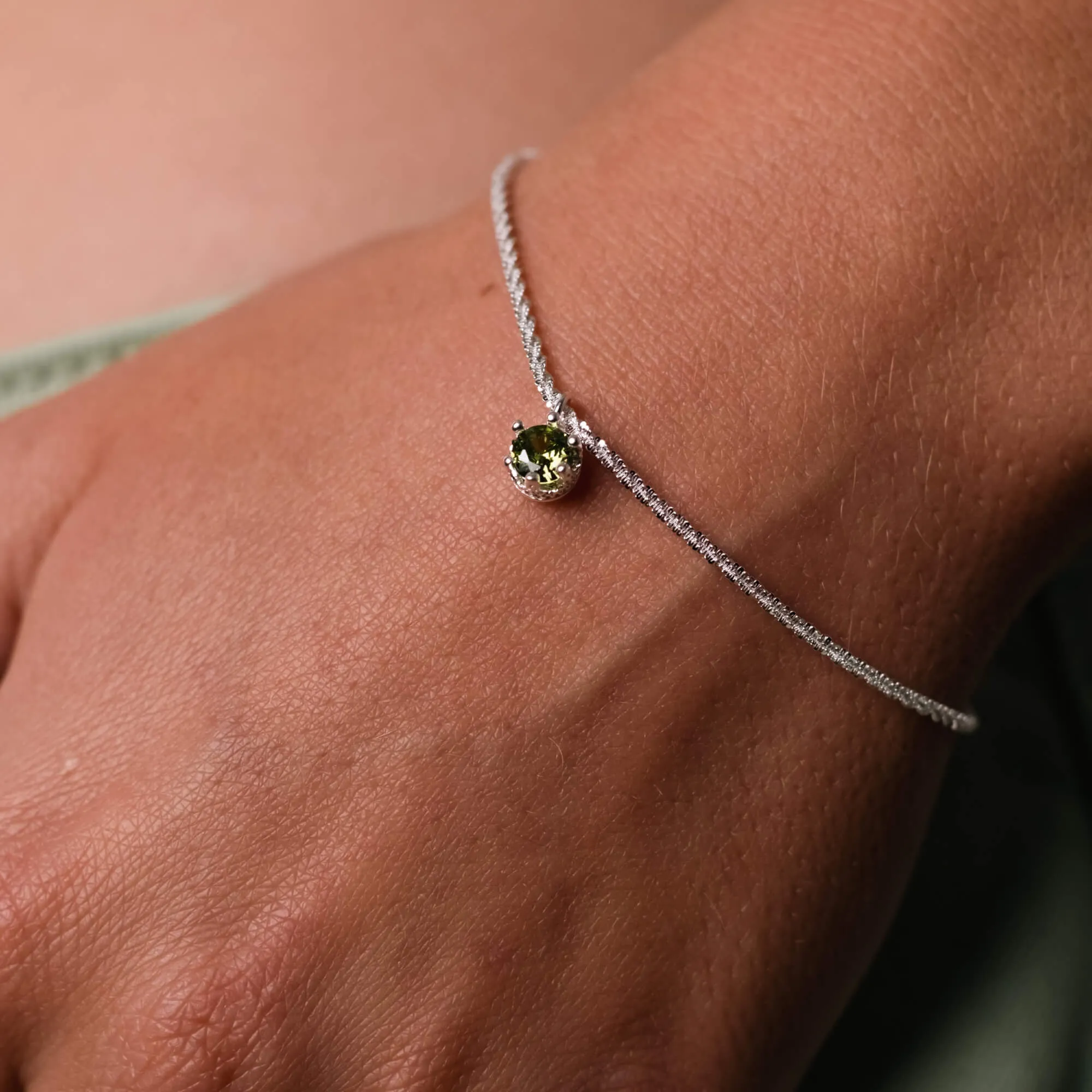 Silver Bracelet "Amber"