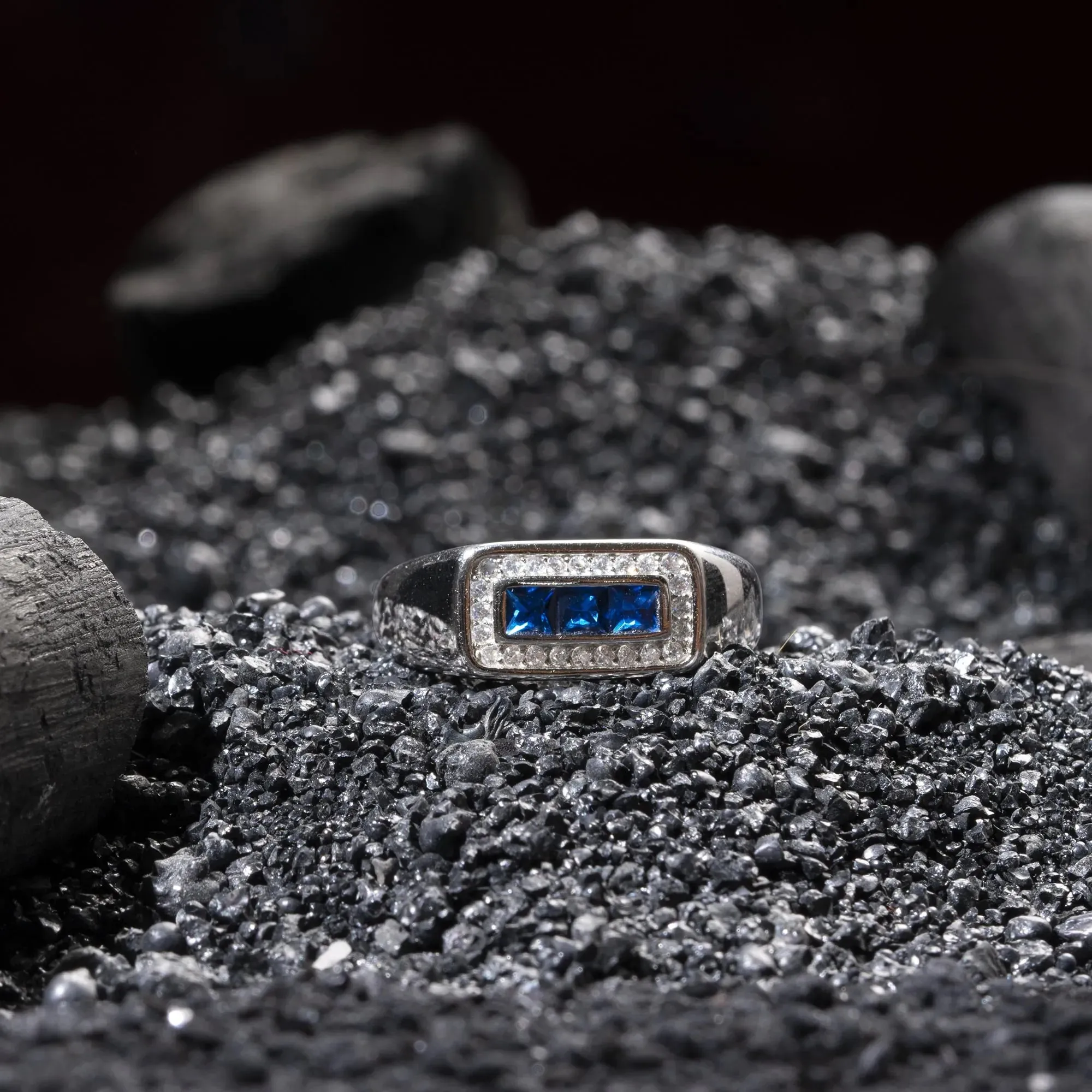 Simple CZ Stone Ring