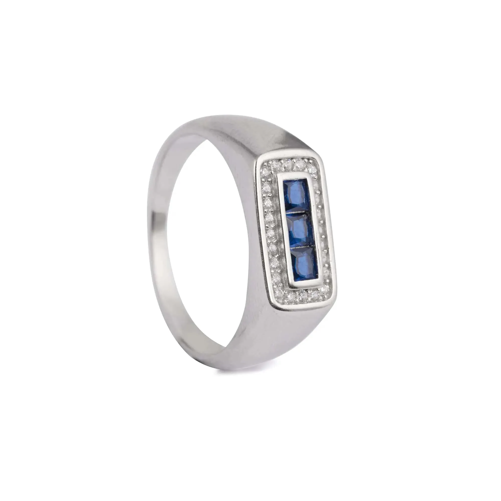 Simple CZ Stone Ring