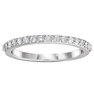 Simple Narrow Diamond Band