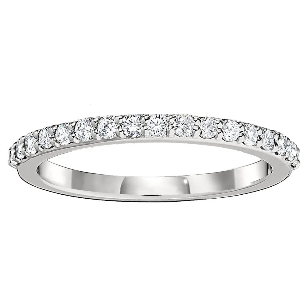 Simple Narrow Diamond Band