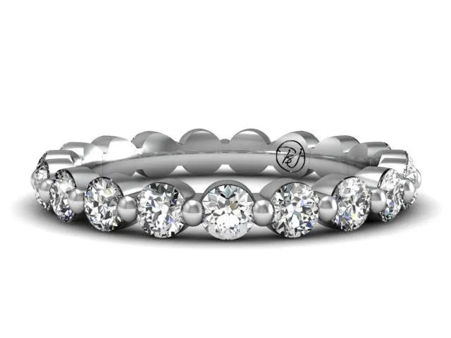 Single Prong Eternity Band