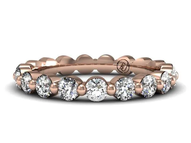 Single Prong Eternity Band