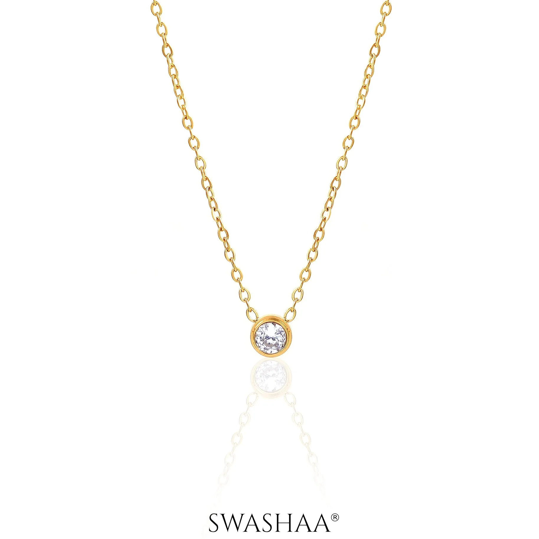 Sitara Solitaire Necklace