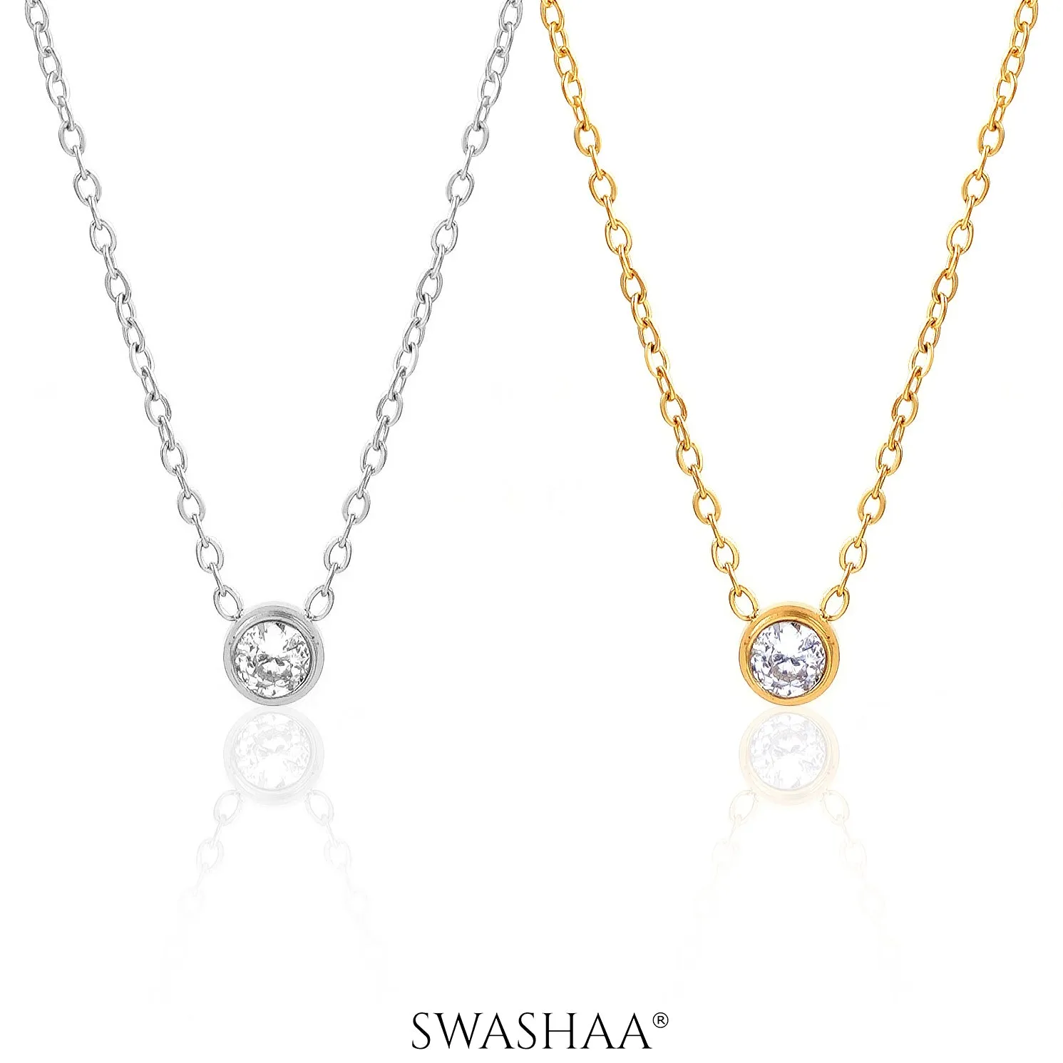 Sitara Solitaire Necklace