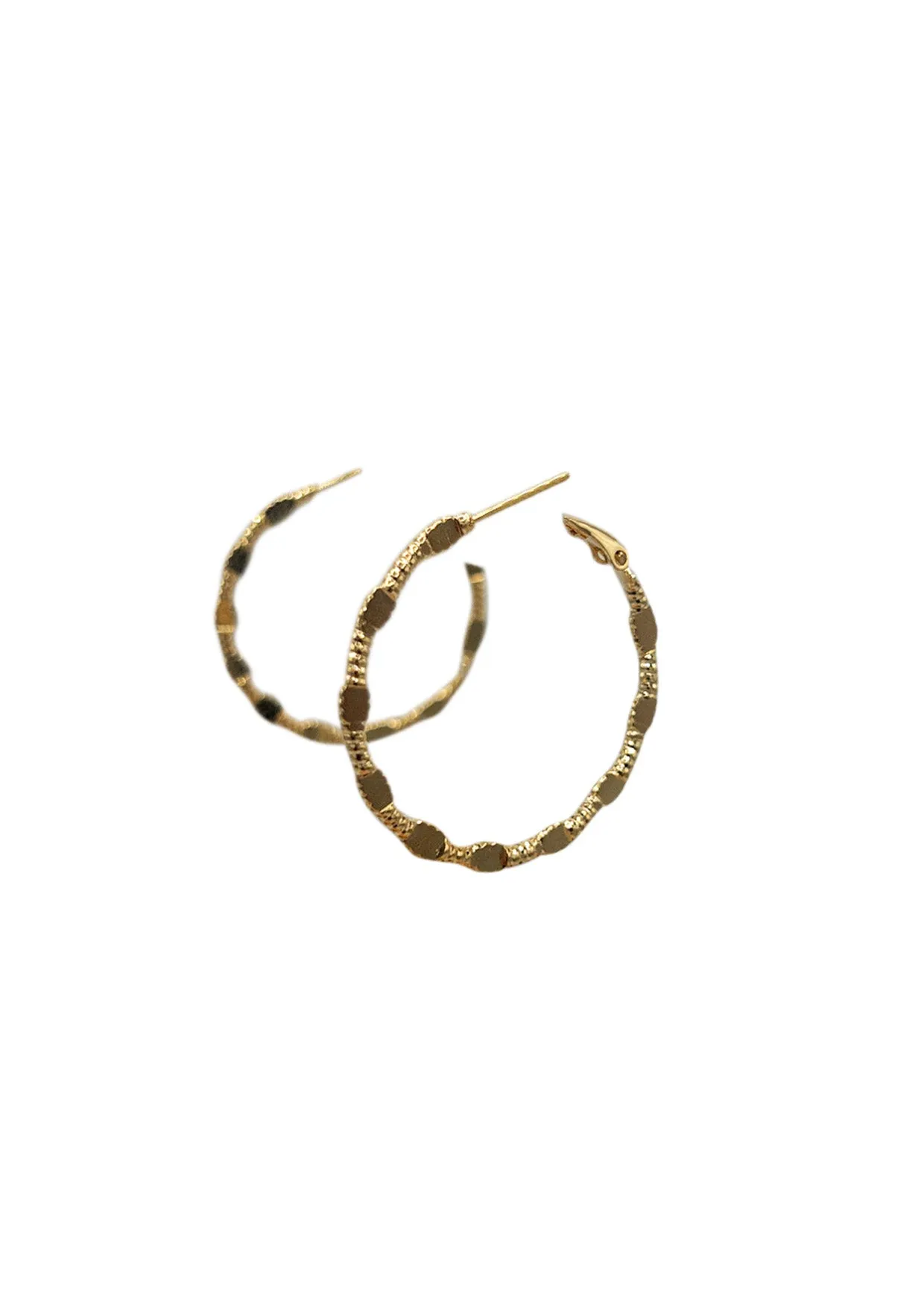 Small Gold Hoop Earrings